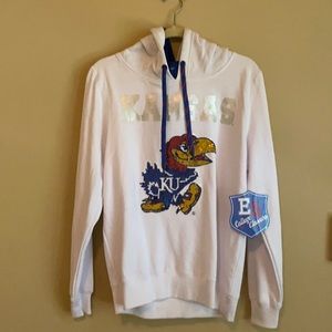 KU sequined hoodie